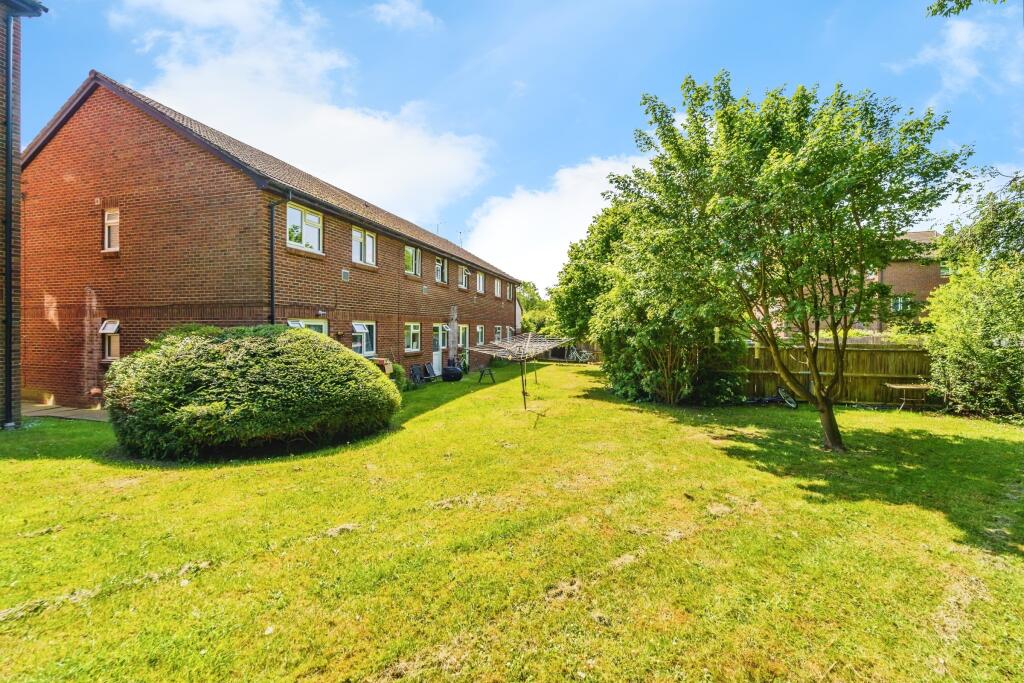 Communal garden area