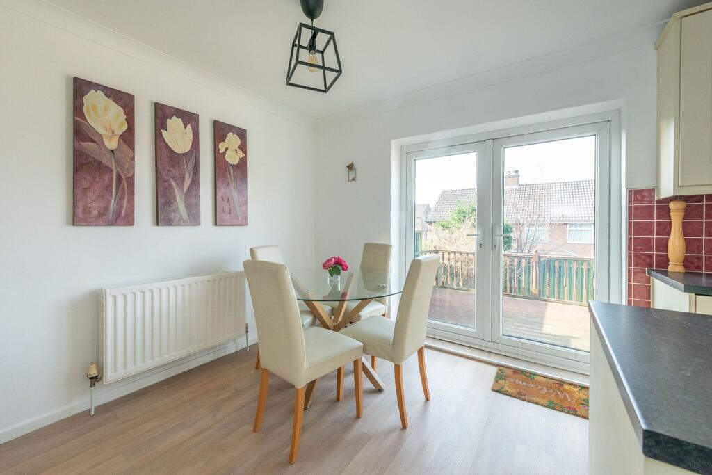 SITTING ROOM AND DINING KITCHEN