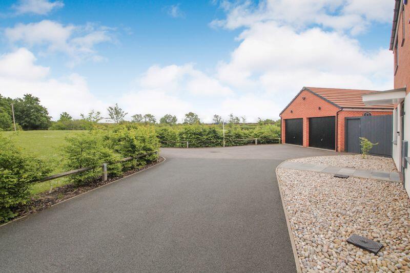 Driveway And Double Garage