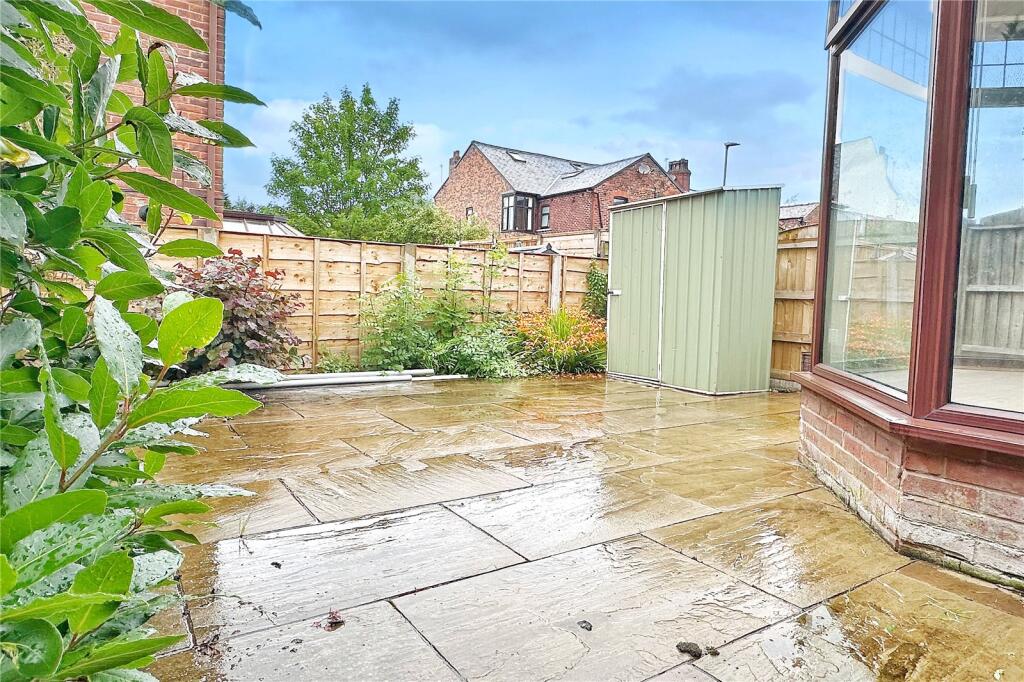 Rear Patio