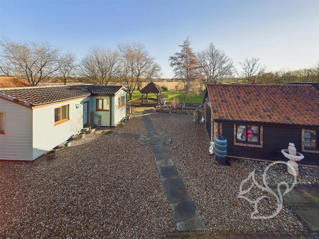 View from rear balcony