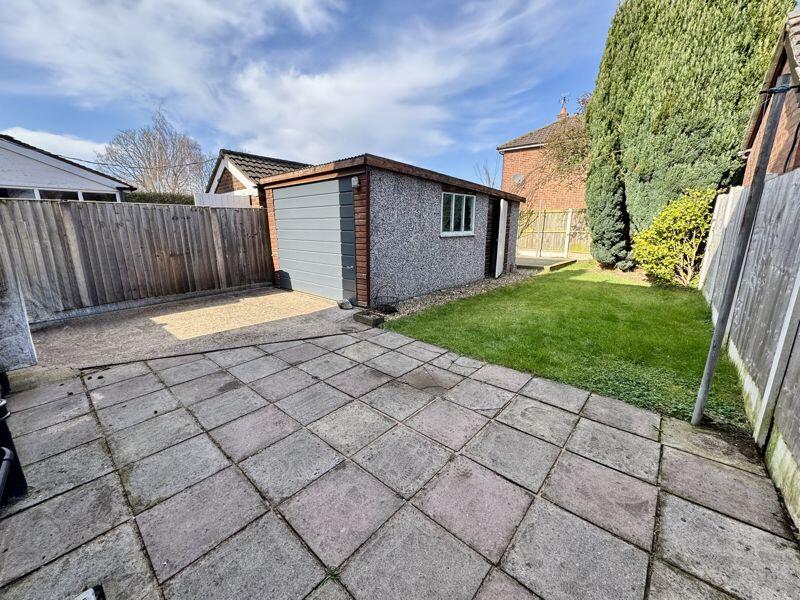 Rear Garden &amp; Garage