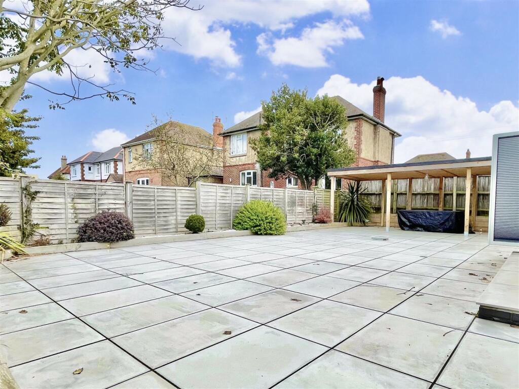 Rear garden