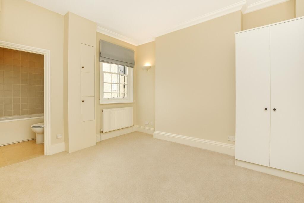 bedroom with grey...