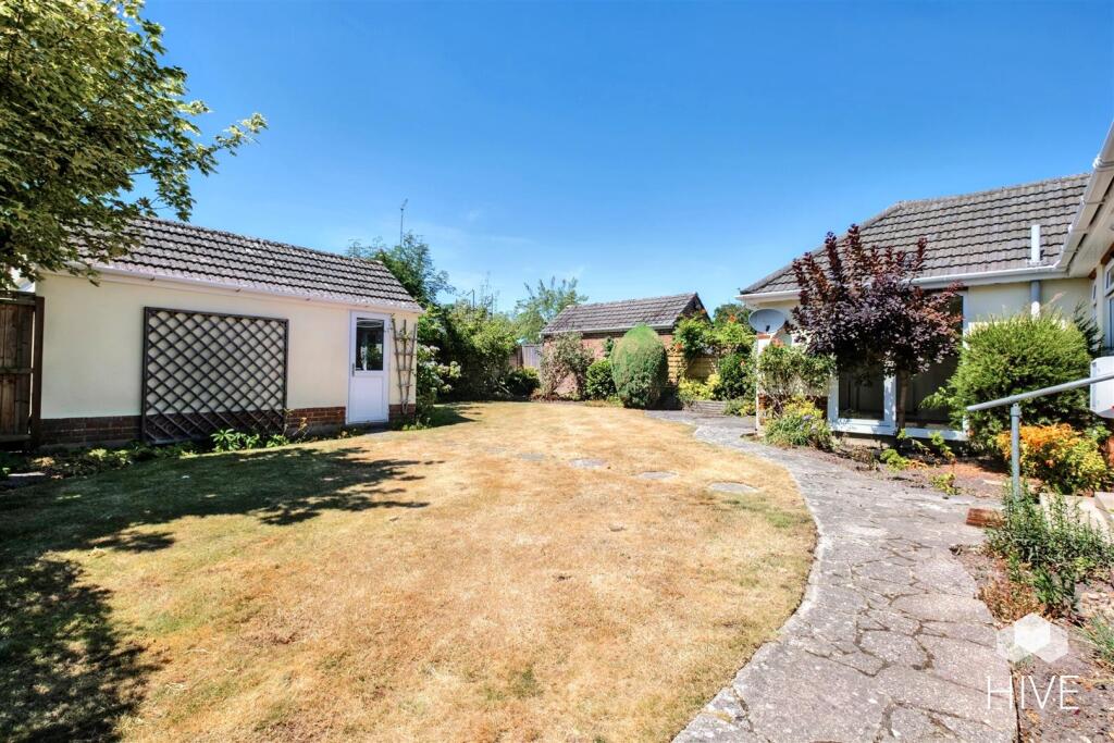Rear garden