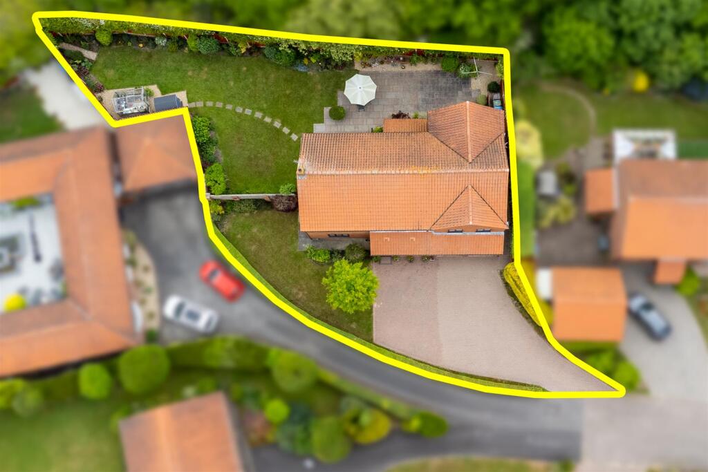 12 Glebe Close North Wheatley Drone Above.jpg