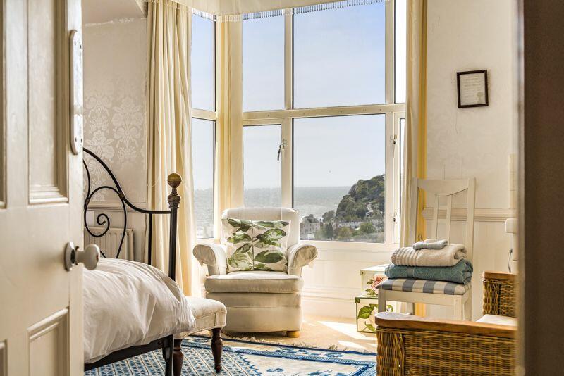 Bedroom with view