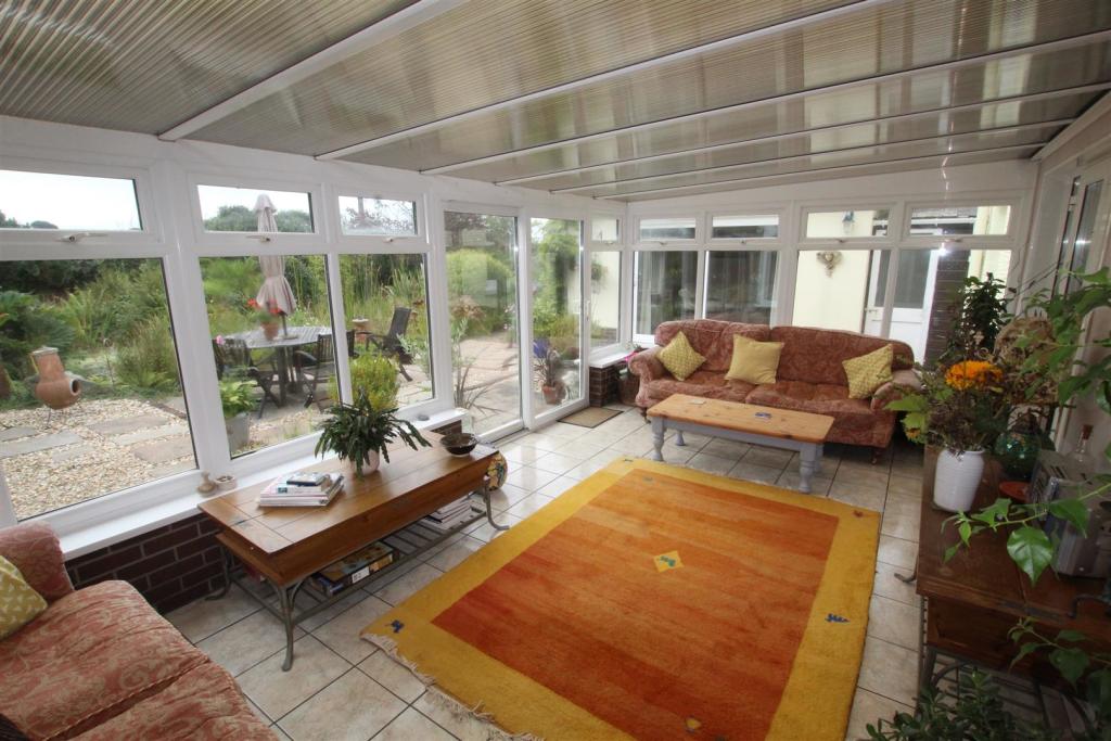 Rear Conservatory off the Kitchen