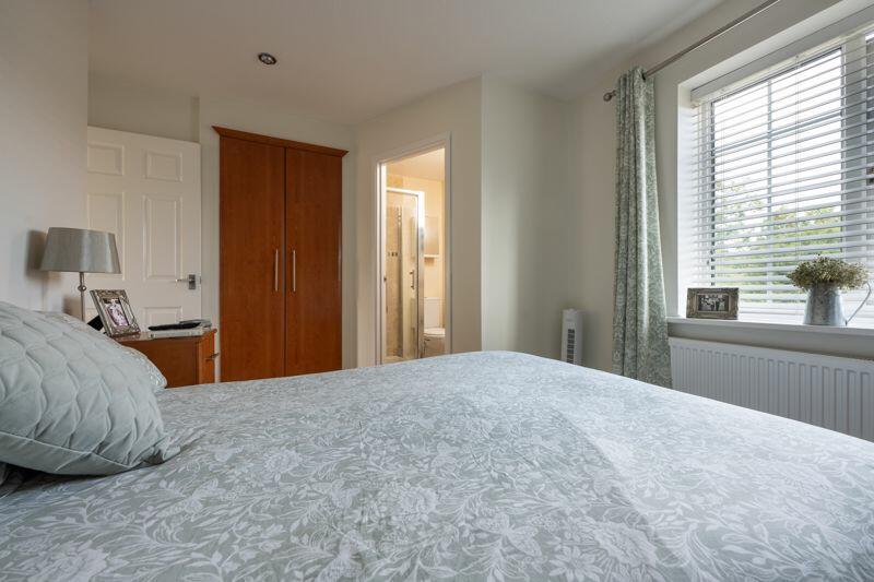 BEDROOM NO. 1 with EN SUITE off