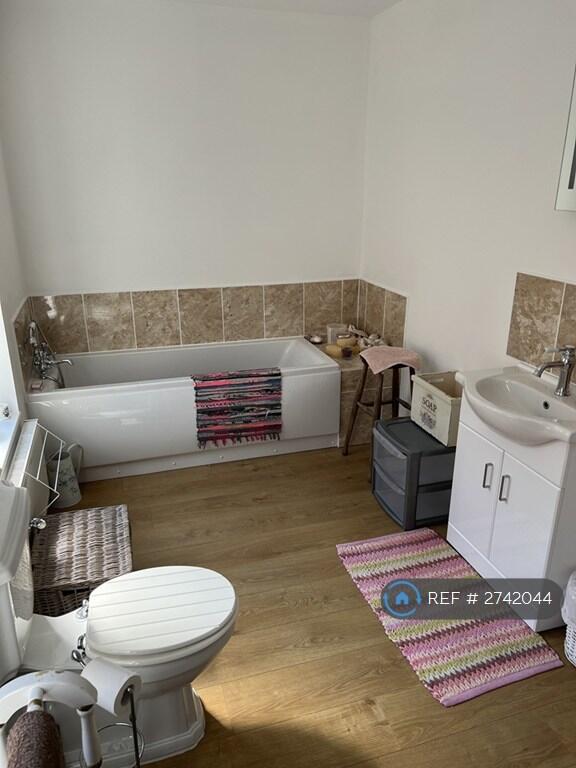 Master Bathroom With Bath