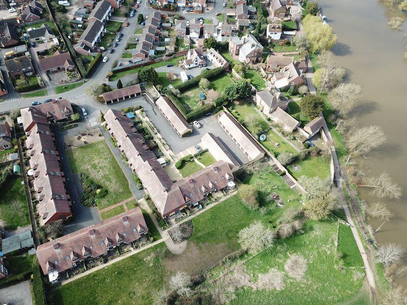 Ariel View with River Severn
