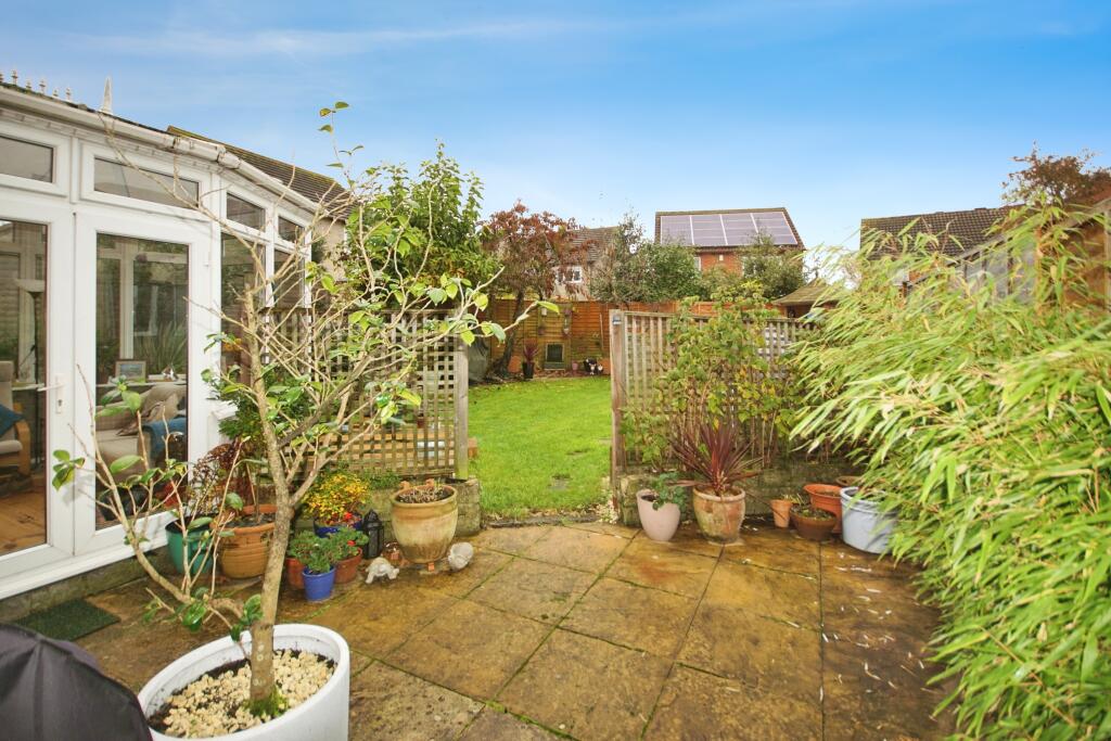 Rear garden