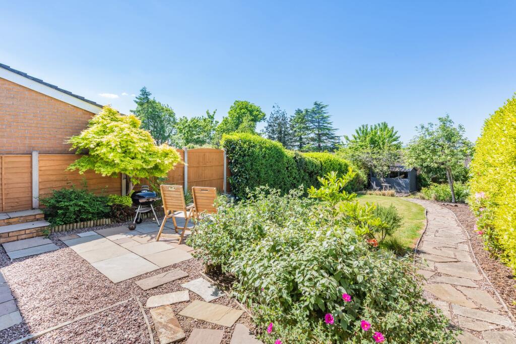 Rear garden