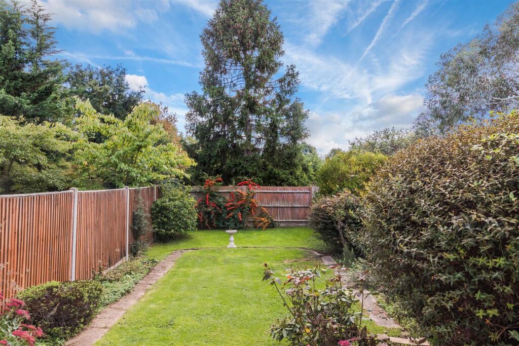 South West Facing Garden