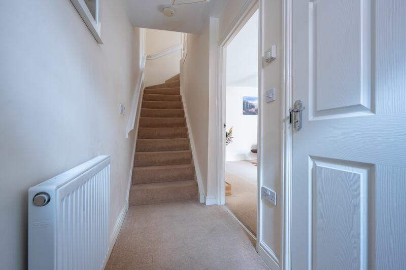 ENTRANCE HALL with STAIRS off