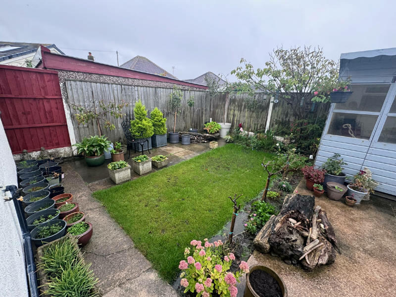 Rear of Property