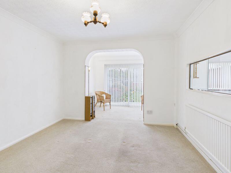 Dining room through to study area
