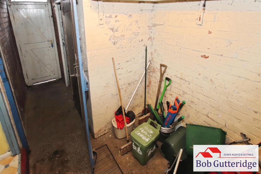 BRICK-BUILT STORE ROOM