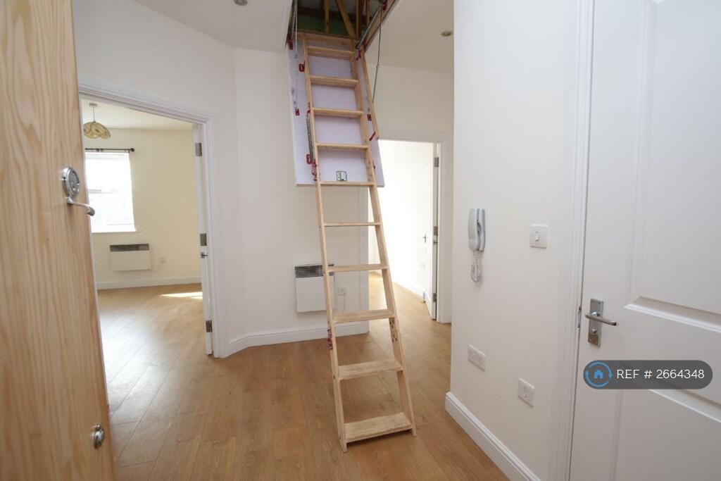 Stairs To Attic From Landing