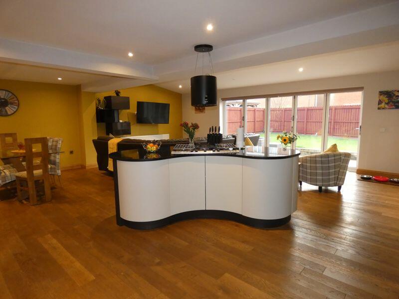 Extended Kitchen/Lounge/Dining Room