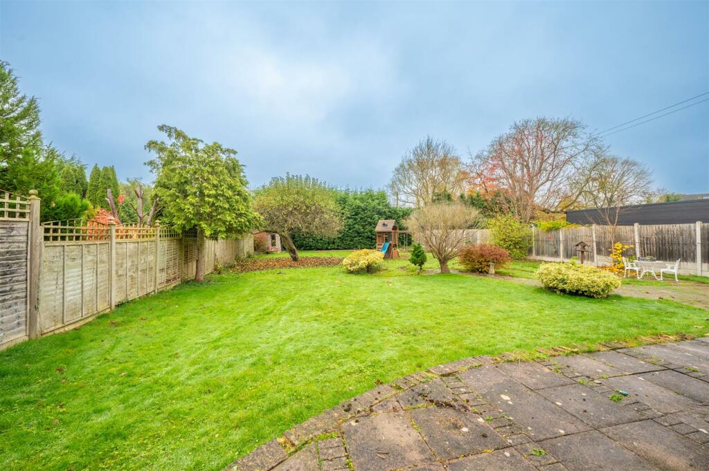Private Rear Garden