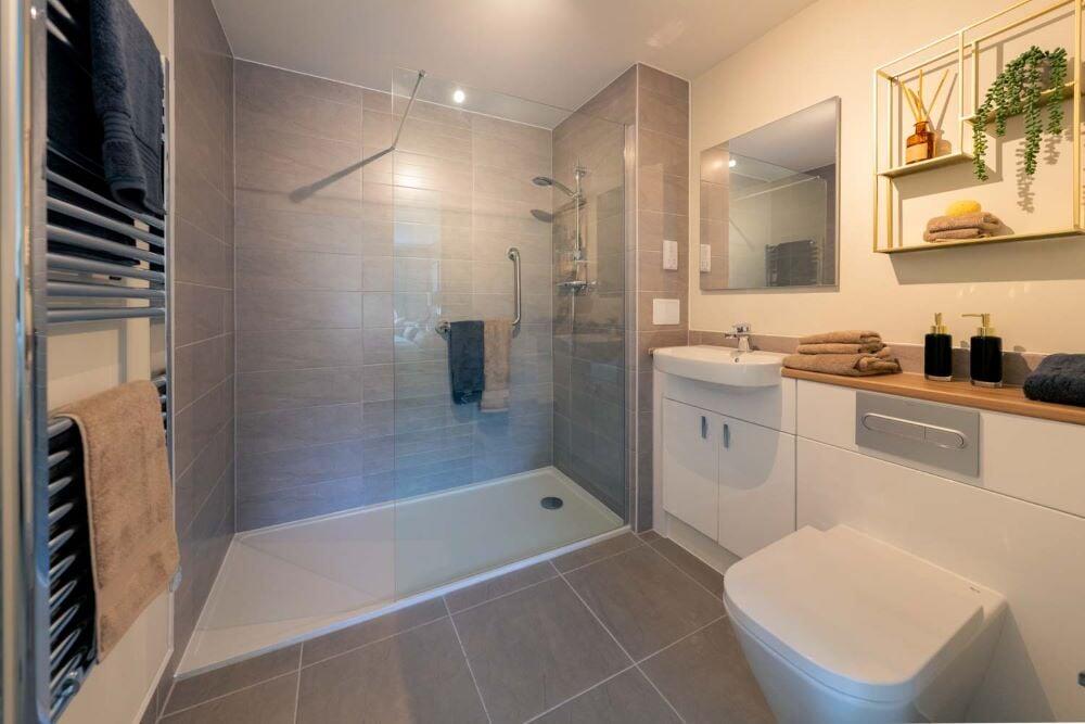 Show home shower room