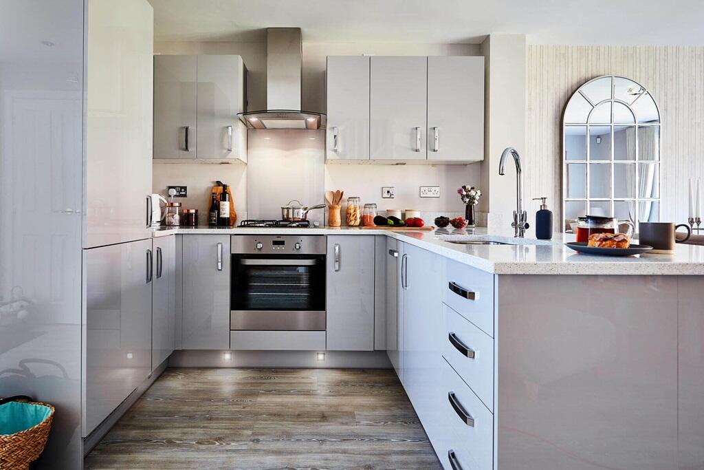 The kitchen is perfect for cooking and entertaining friends and family