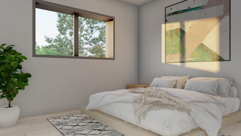 CGI Artist impression bedroom