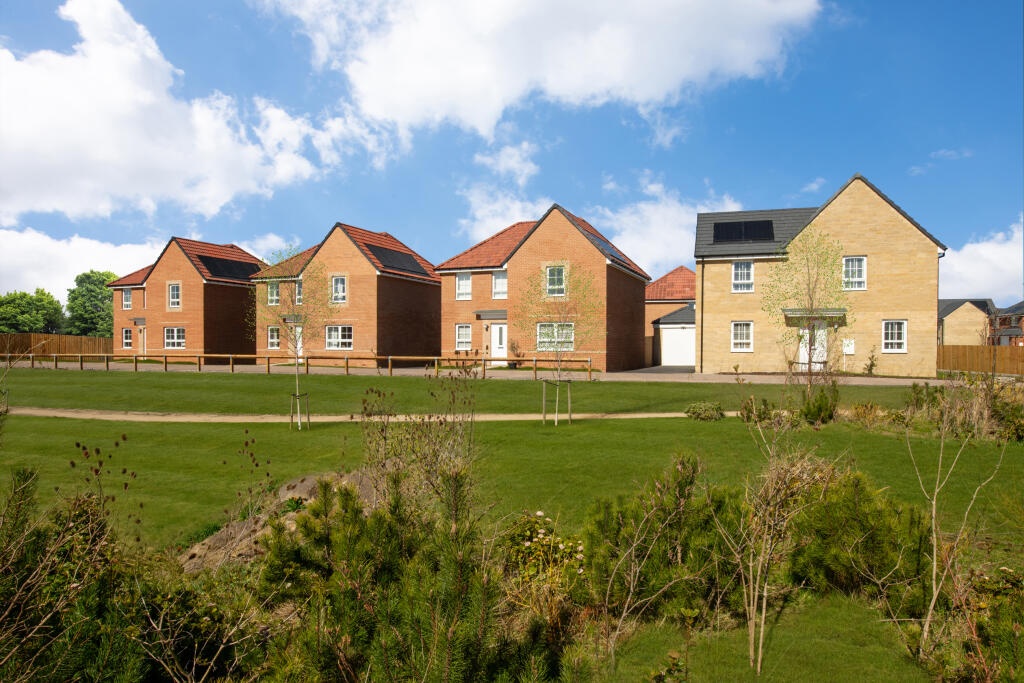 Outside view of homes at Meadow Hill