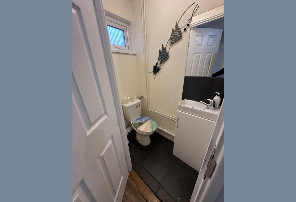 Ground floor toilet