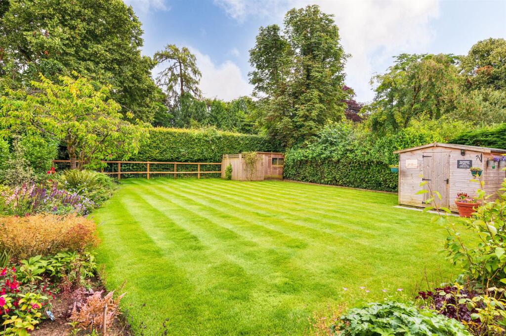 Rear garden