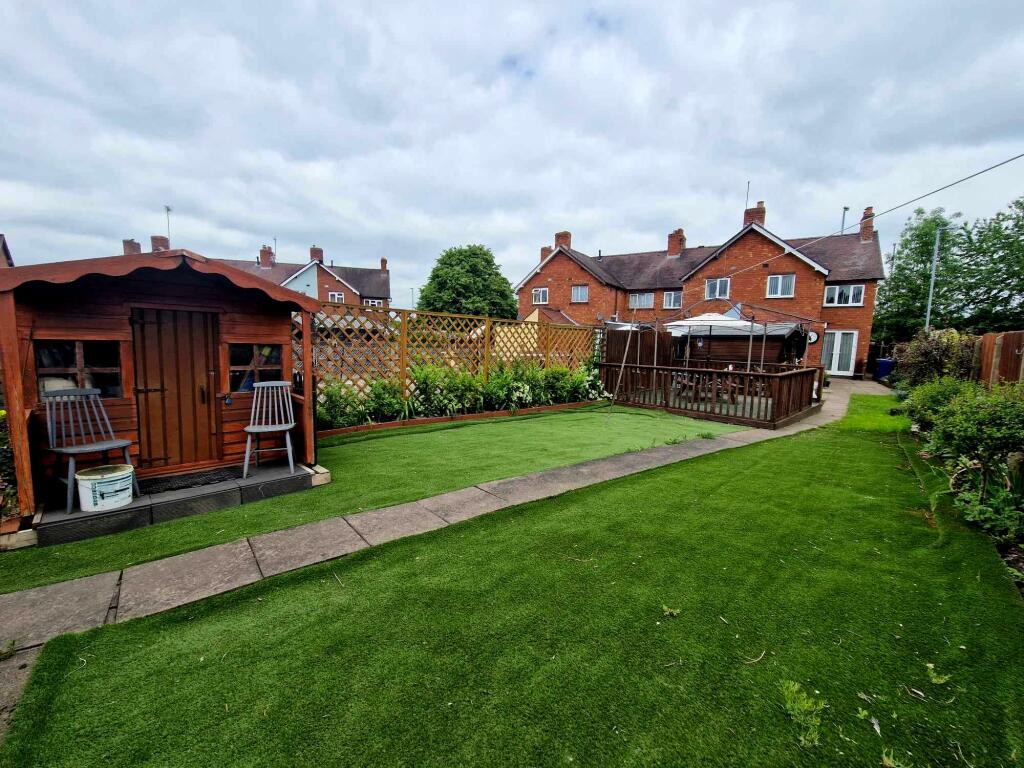 Rear garden