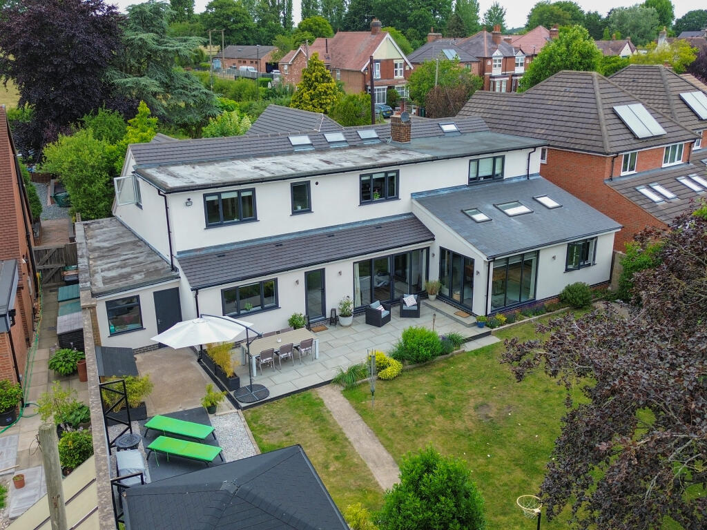 Aerial Rear Elevation