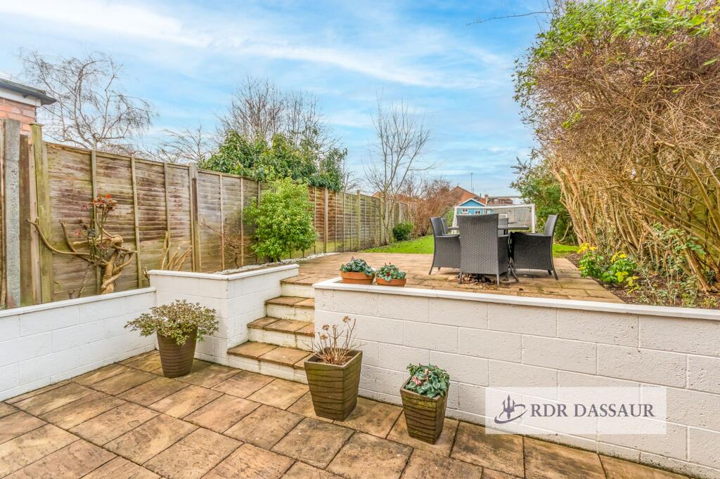 Rear Garden/Patio area