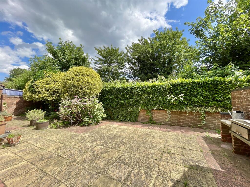 Rear garden