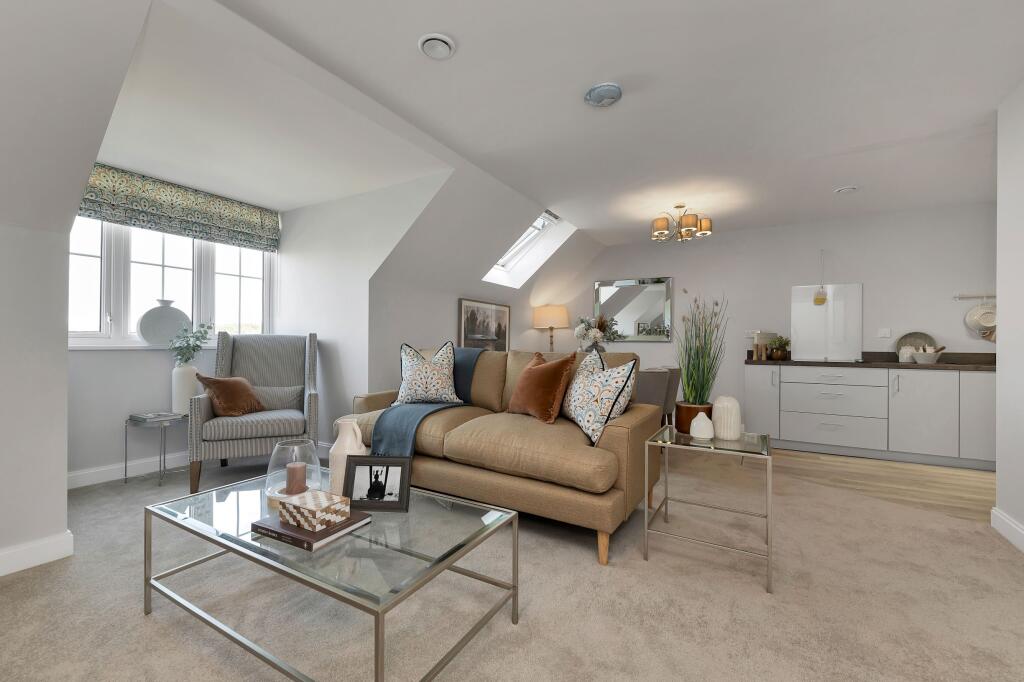 Show home living room