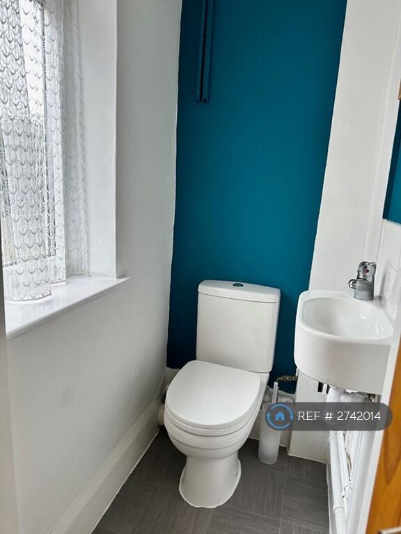 Separate Toilet And Washbasin
