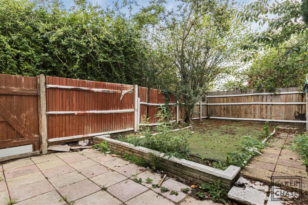 Rear garden