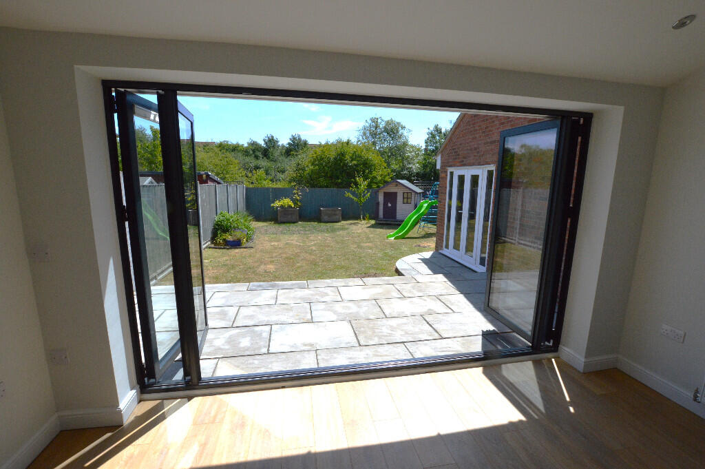 Bi-Folds To Garden