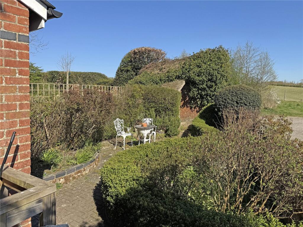 Rear garden