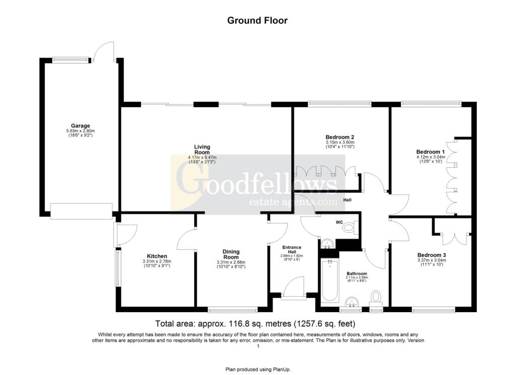 54 Parklands - all floors