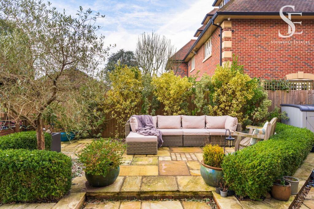 Outside seating area