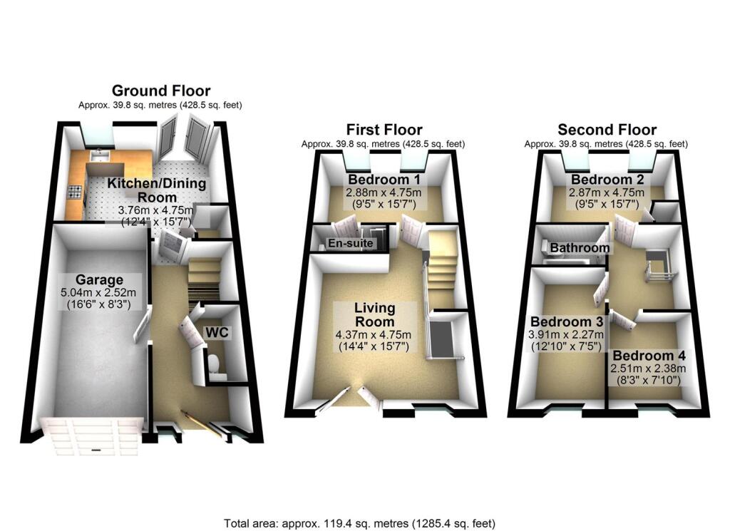 57 Martins Court, 3d