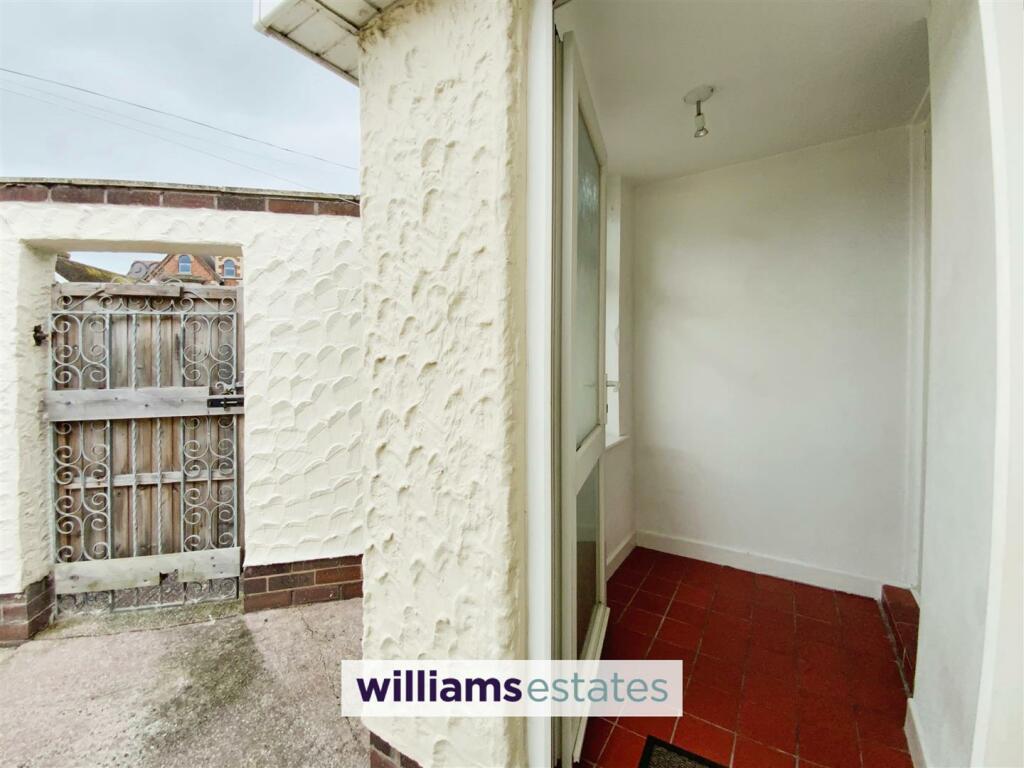 rear porch