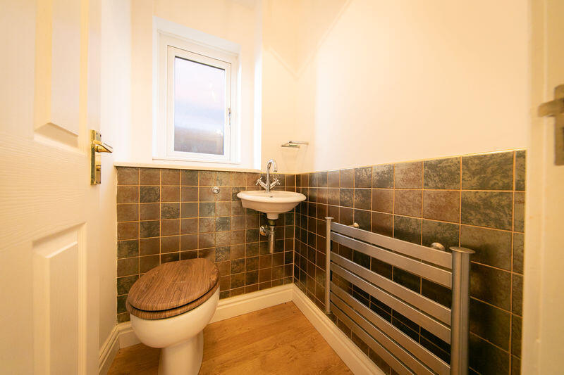 Ground floor washroom