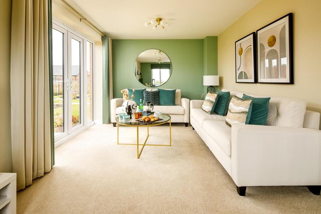 There's space for two 3-seater sofas