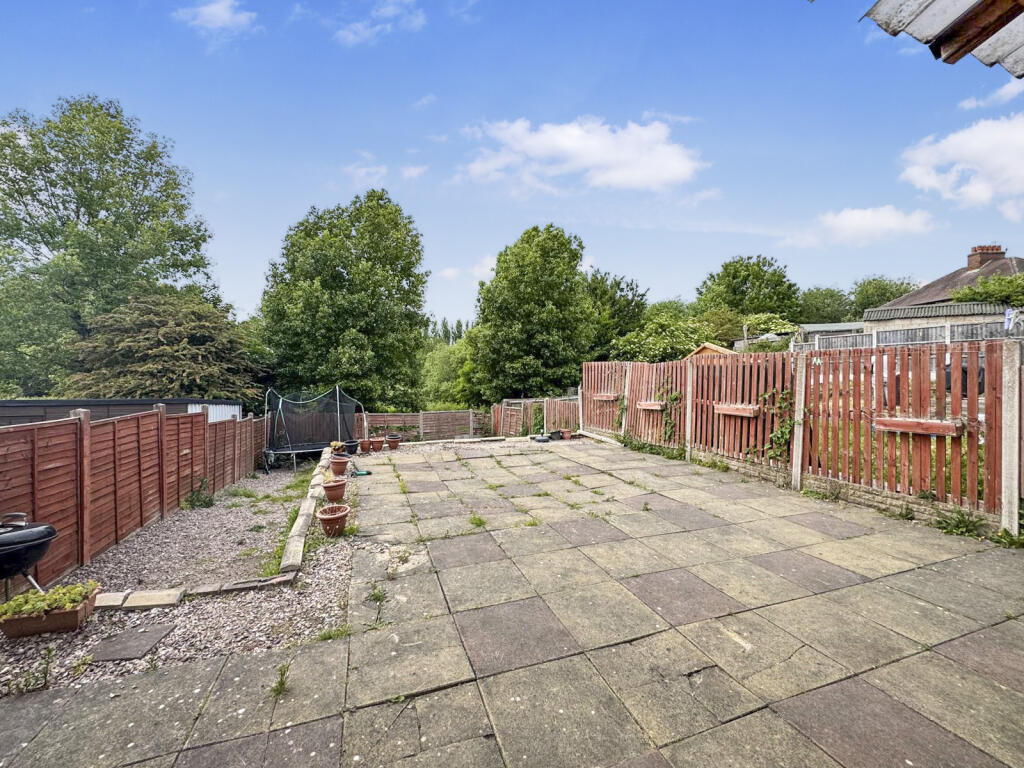 Rear garden