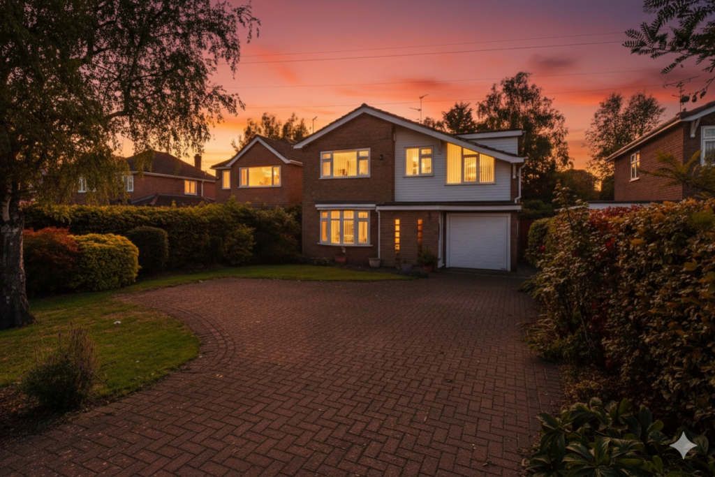 Property at Dusk