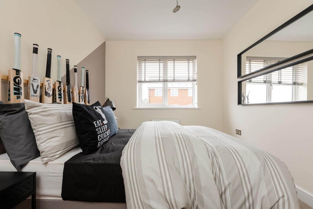 A fourth double bedroom could also be used as a guest room