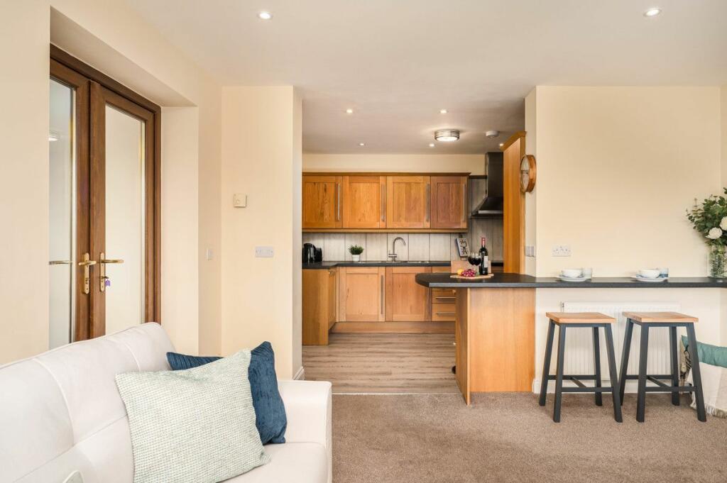 Kitchen from dining area